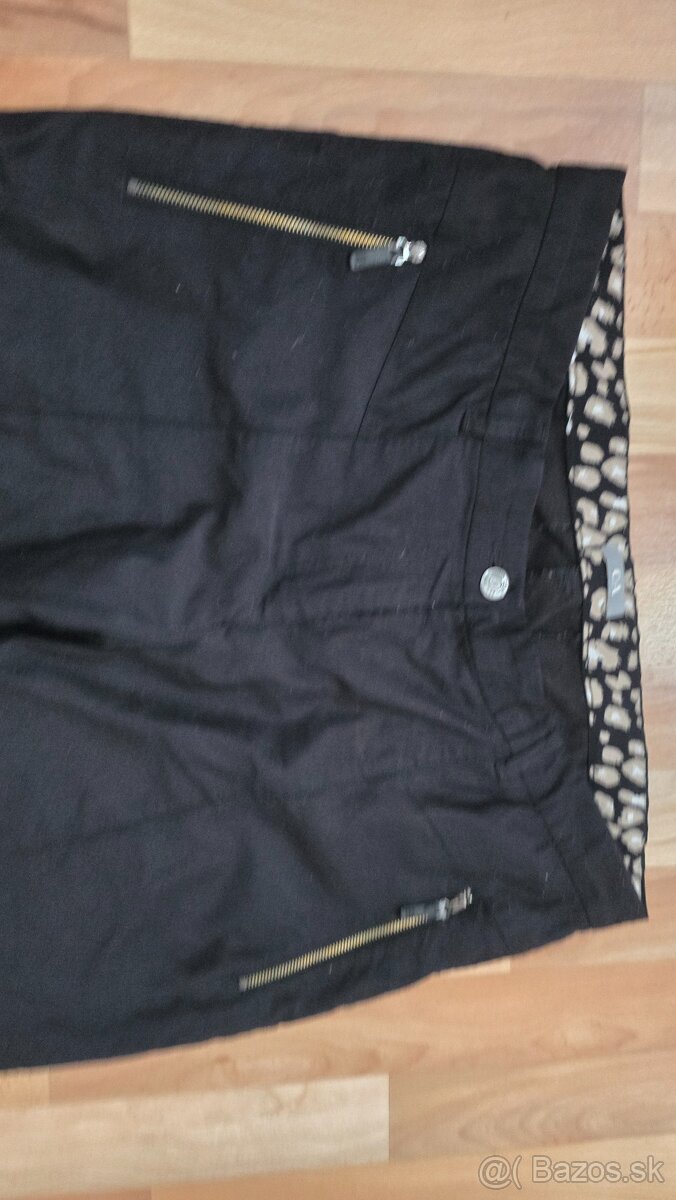 Zateplene cierne nohavice xn.C&A č.46 - 4