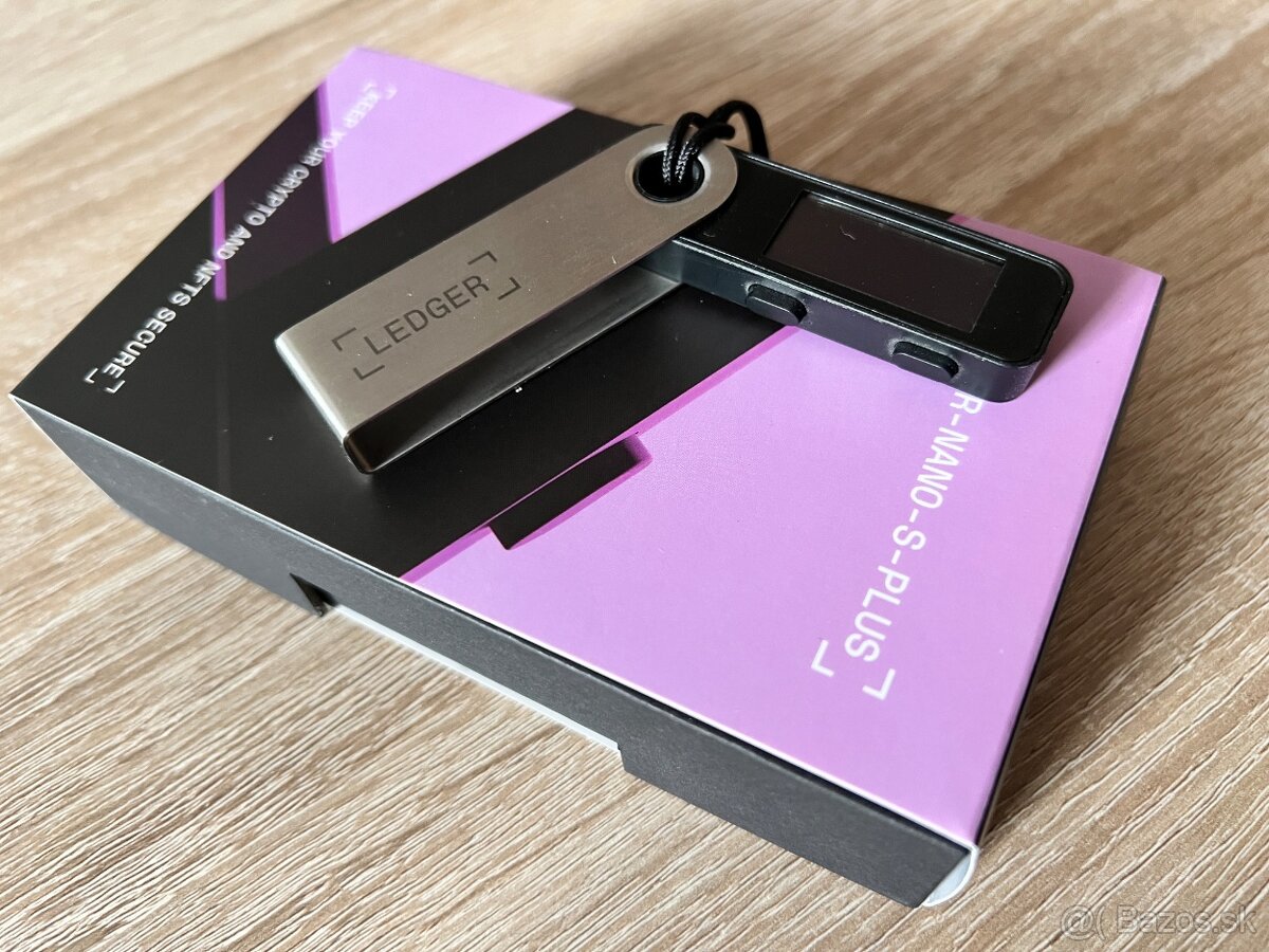 Predám LEDGER NANO S-PLUS Matte Black - 4