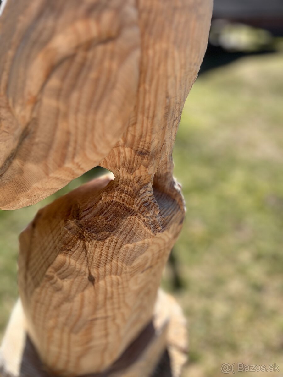 Drevené sochy sovy🦉 - 4