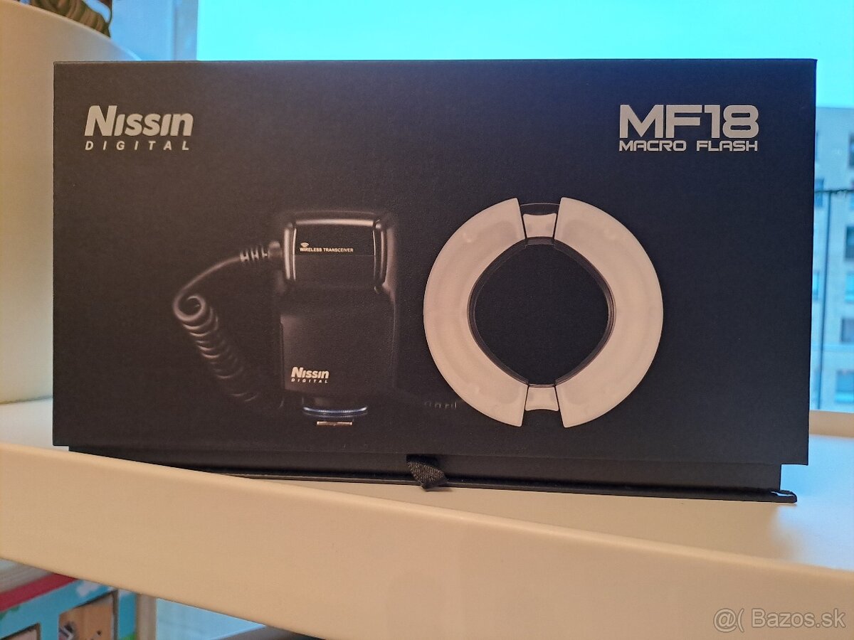 Nissin MF18 - kruhový blesk pre Nikon - 4