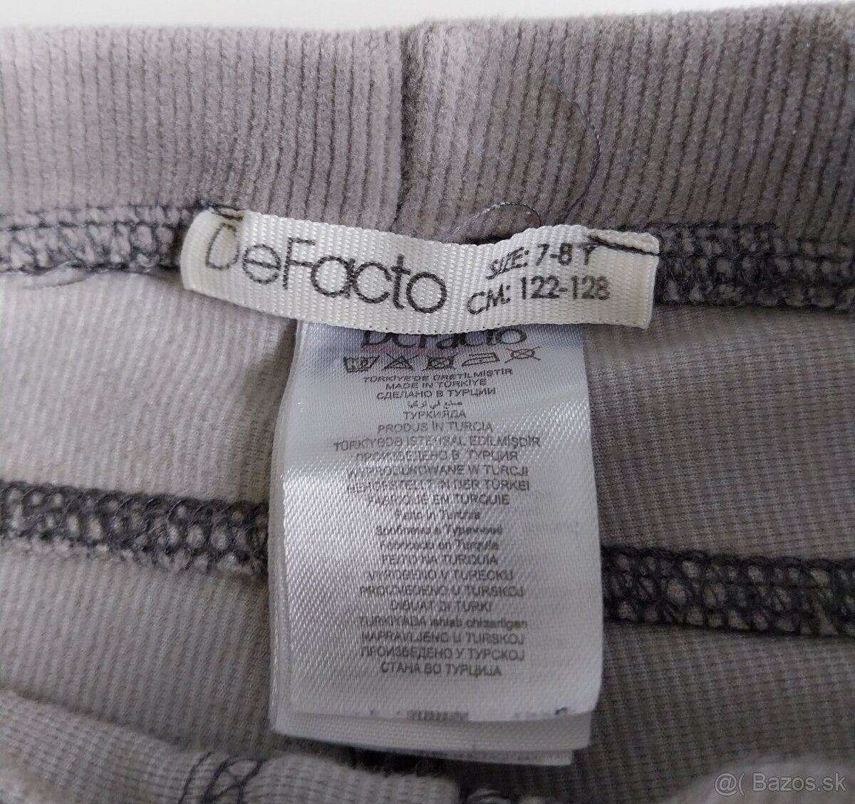 Menčestraky Defacto 122/128, cena s poštovným - 4