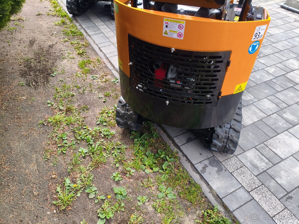 Nový minibager R10PRO 1200kg. - 4