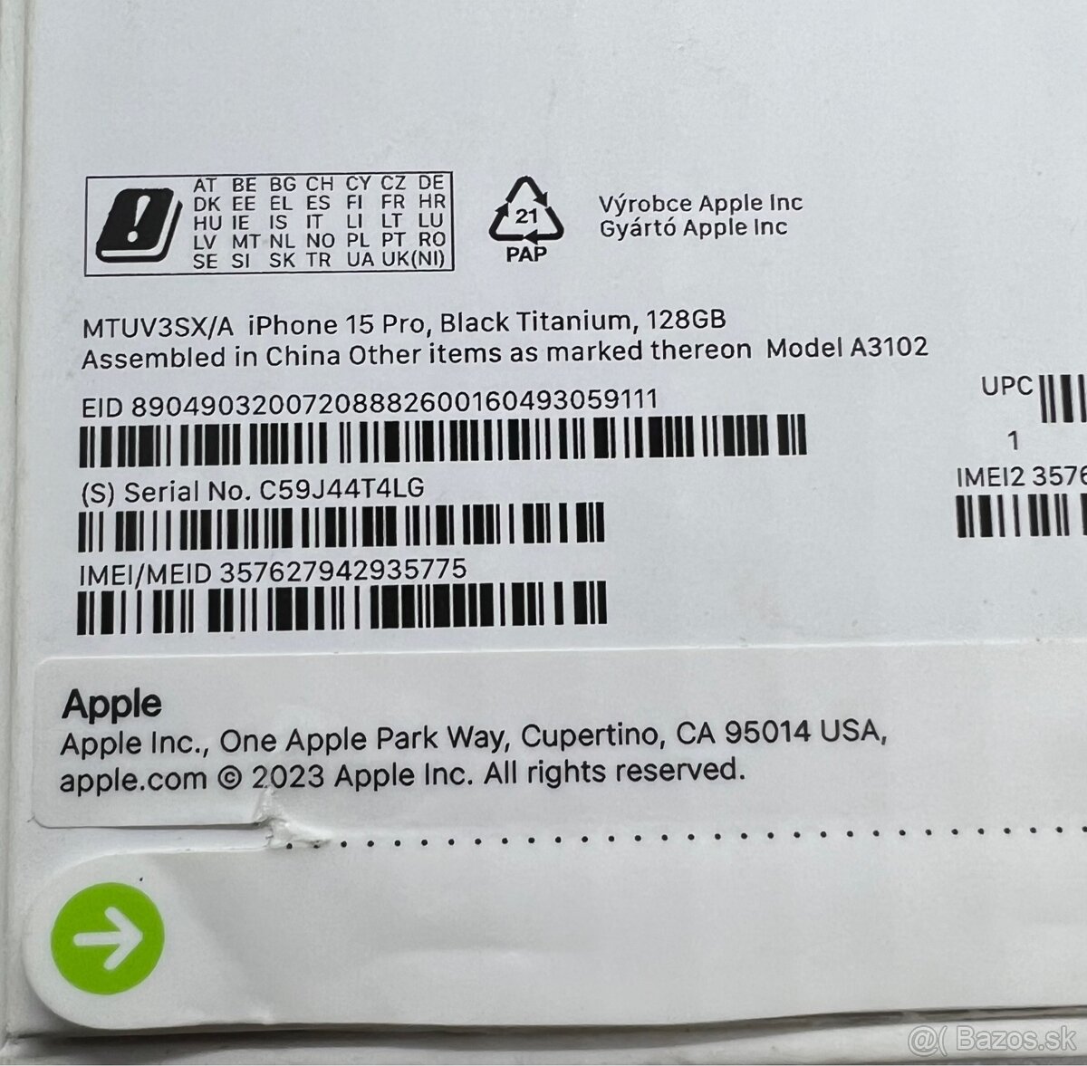iPhone 15 PRO 128GB black - 4