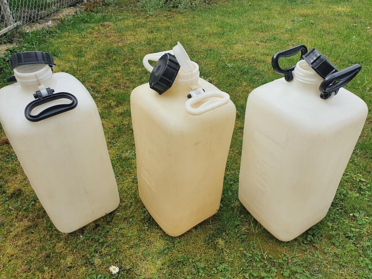 Bandasky, Kanister 3x 25 l, 2x 10 l - 4