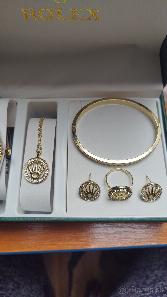 ✨Rolex Datejust - luxusný zlatý set ✨ - 4