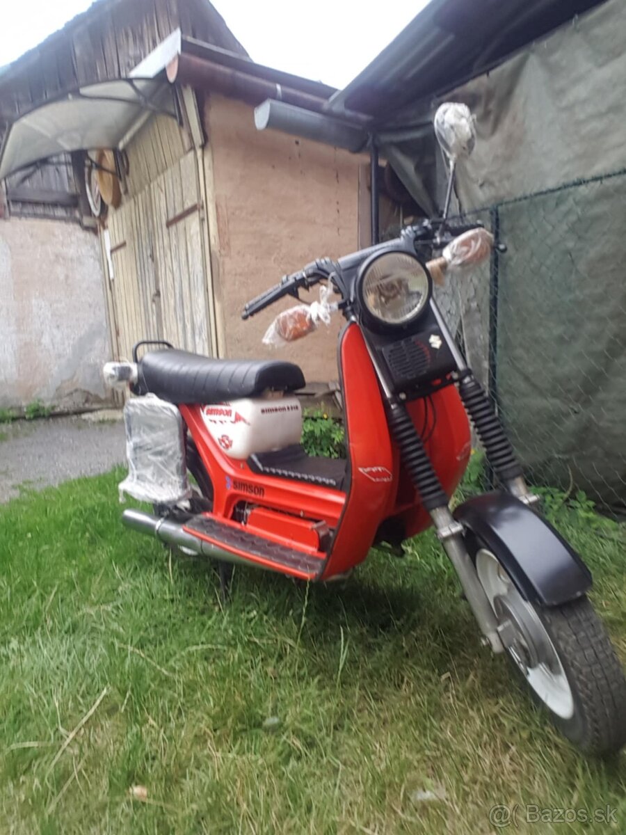 Motocykel SIMSON - 4
