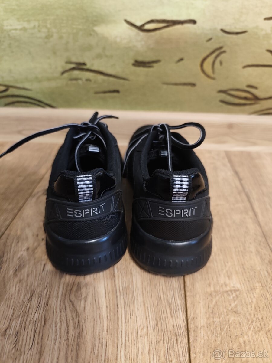 Esprit nové čierne tenisky 38 - 4
