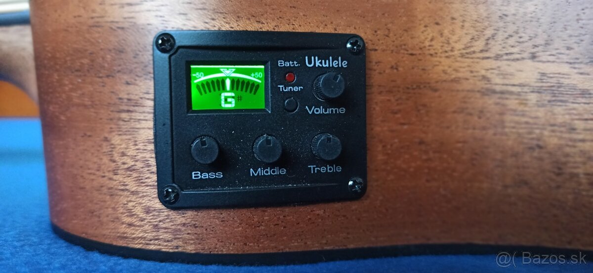Predam el.ak. BAS ukulele Cascha HH2175 + puzdro. - 4