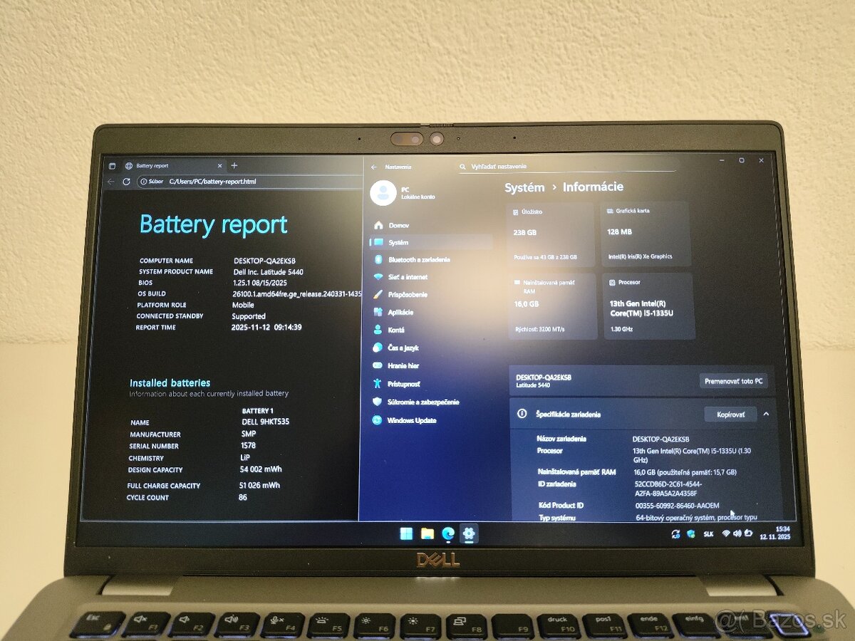 Dell Latitude 5440 | i5-1335U | 16 GB RAM | 256 GB SSD - 4