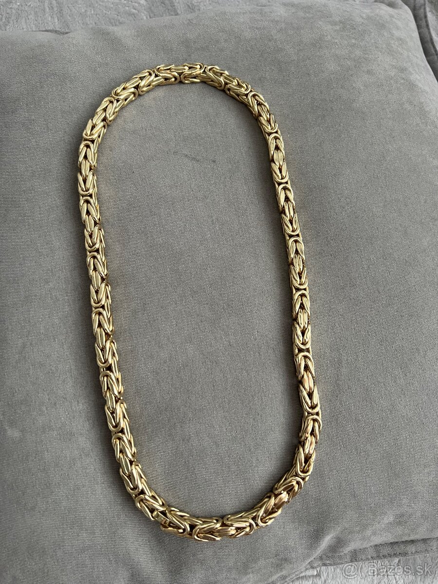 Predám zlatu retiazku 102g 14K 585 - 4