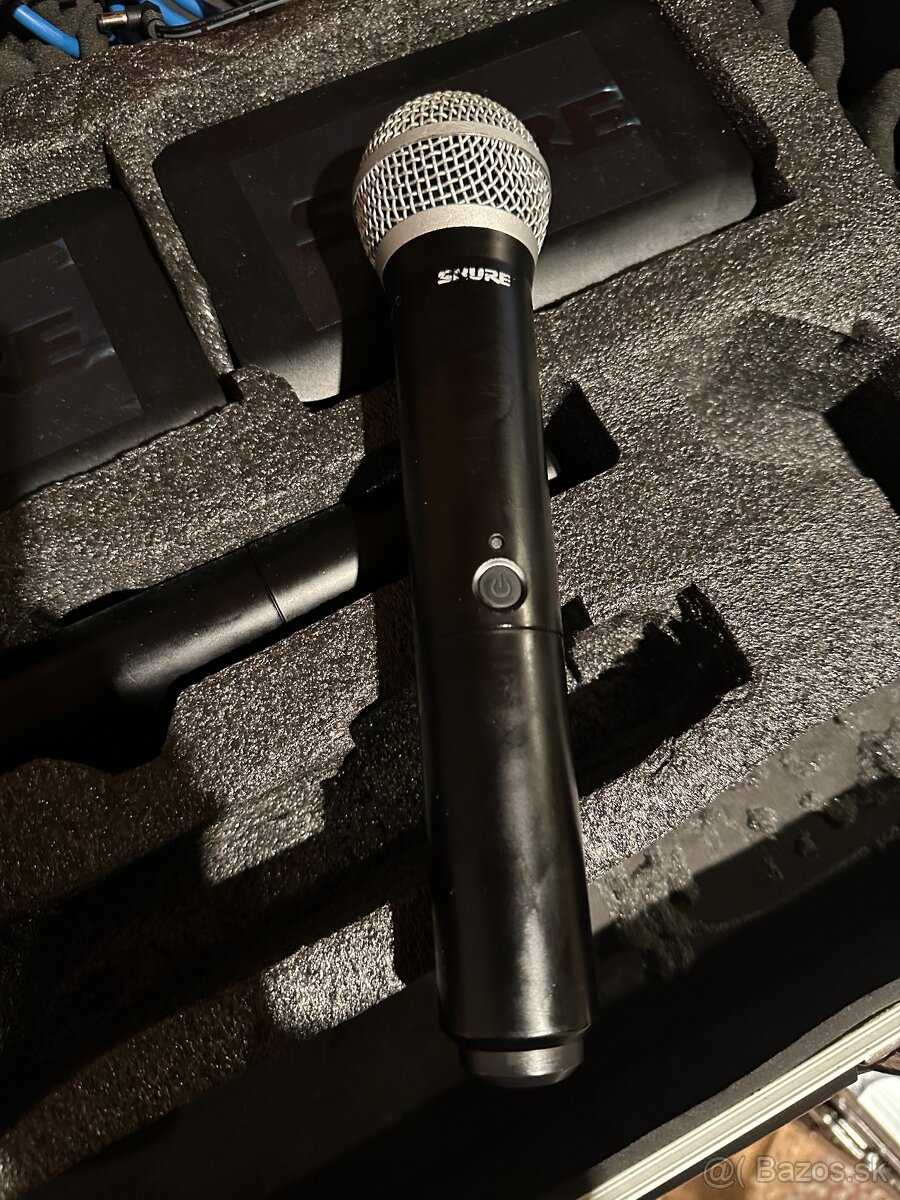 Bezdrôtove mikrofony Shure SM 58 - 4