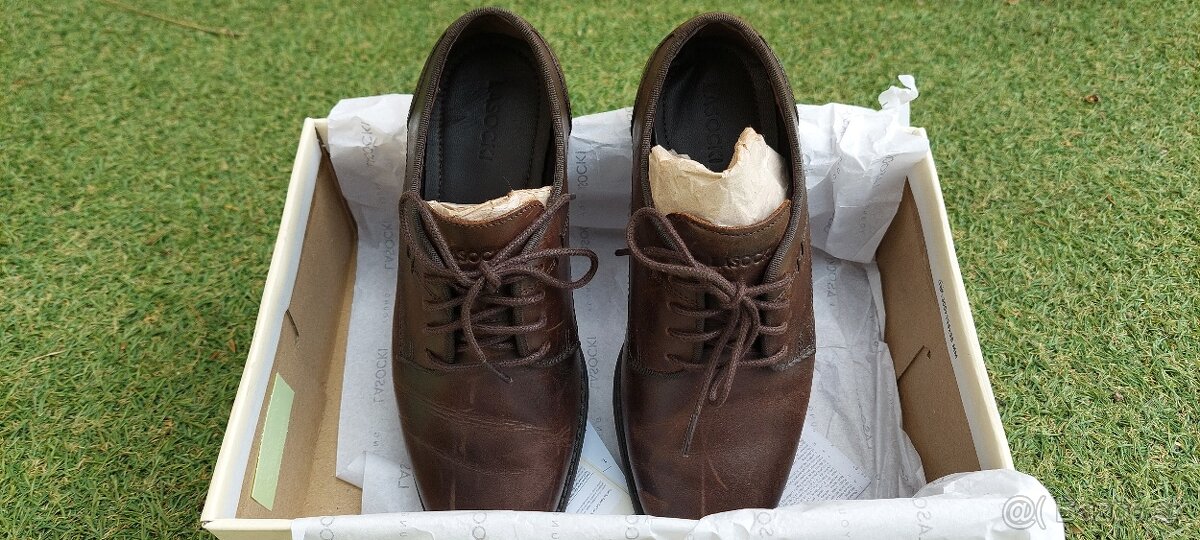 Chlapčenské kožené poltopánky zn.LASOCKI - 4