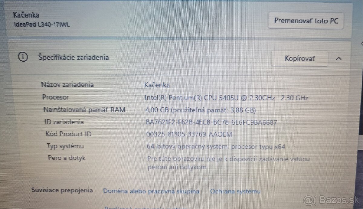 Lenovo ideaPad L340 - 4