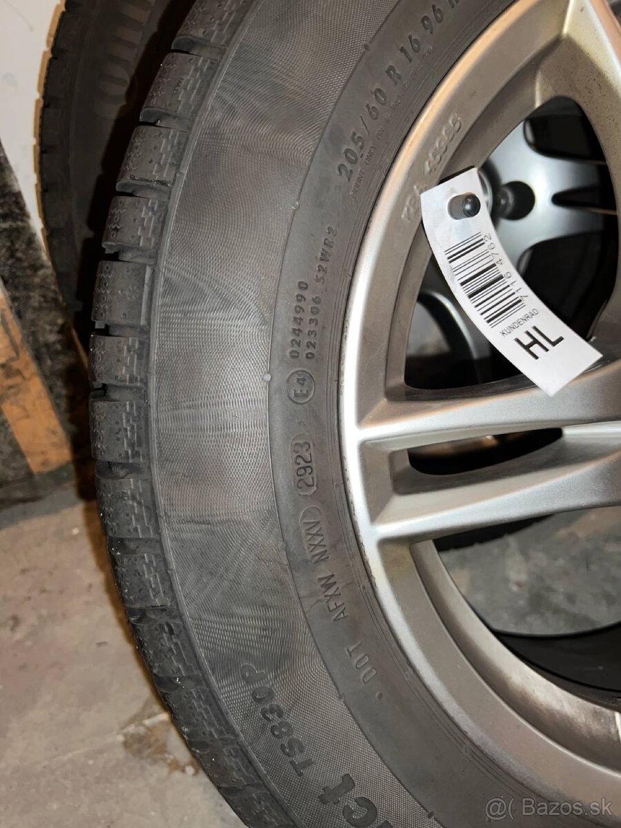 Zimné komplety 205/60 R16 5x112 - 4