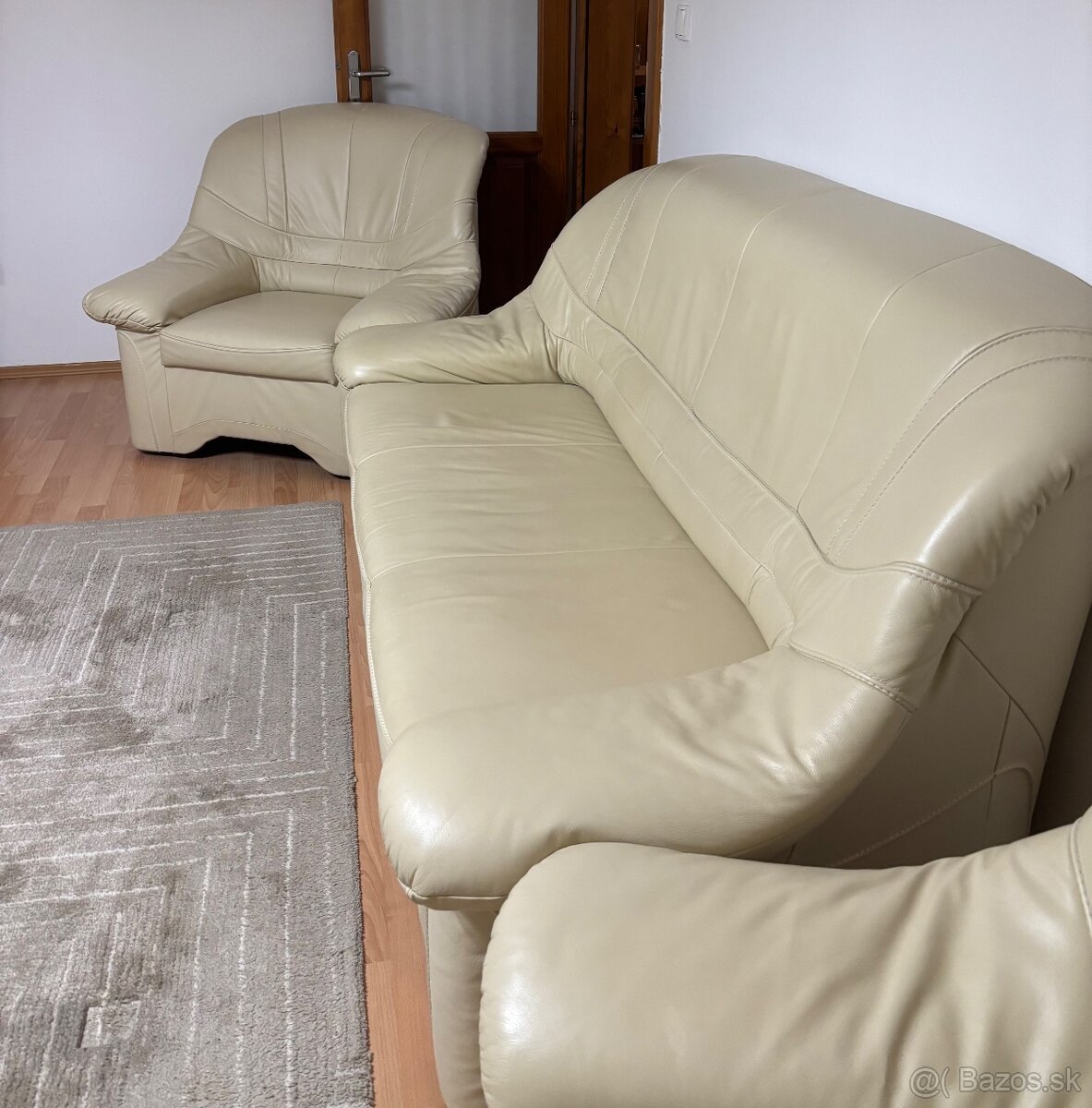 Kožená sedacia súprava - 4