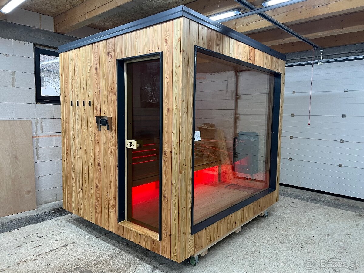 Venkovní finská sauna - 4