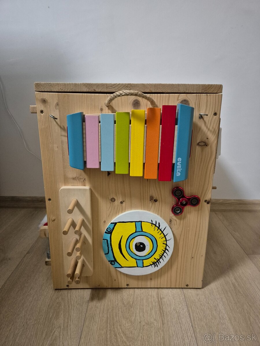 Busy board (úložný box s aktivitami) - 4