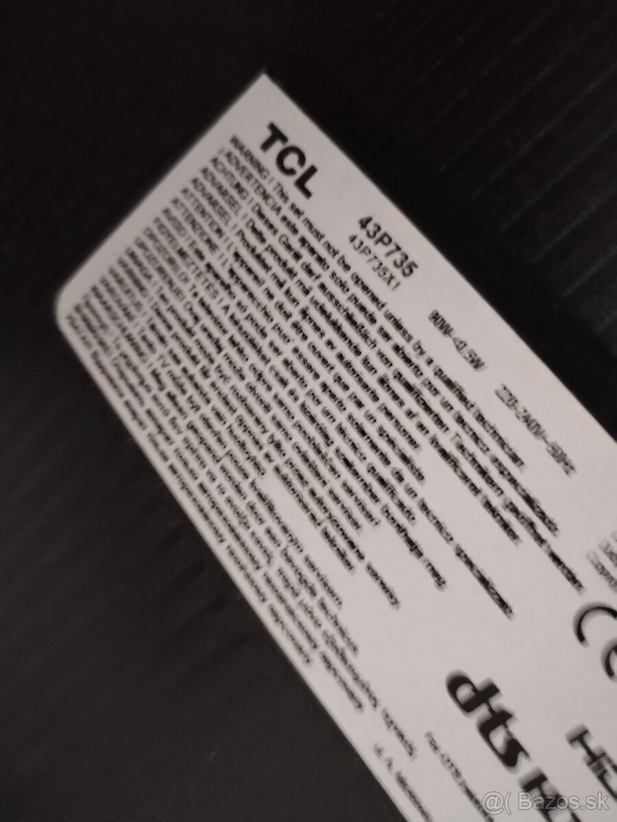 TCL 43P735 - 4