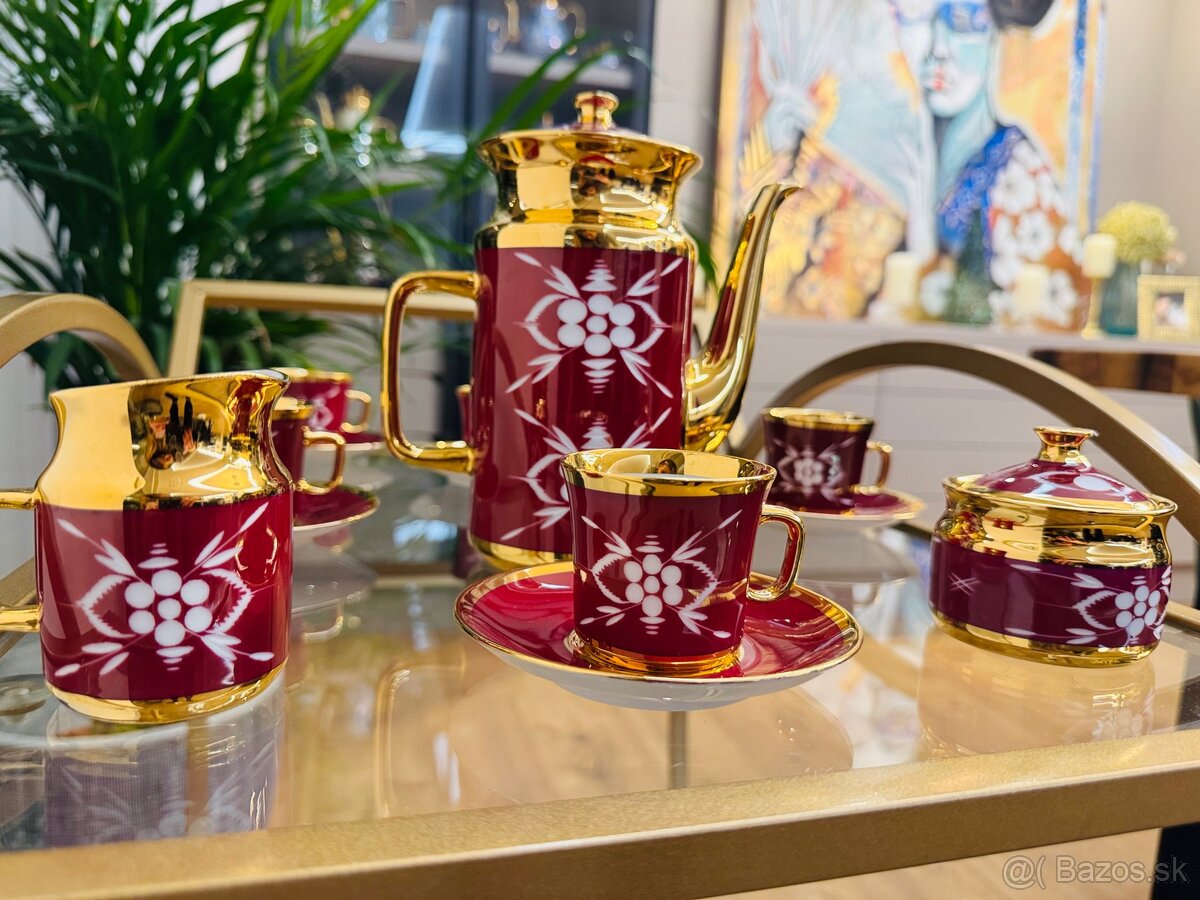 Luxusná porcelánová súprava – Valaska Belá Czechoslovakia - 4