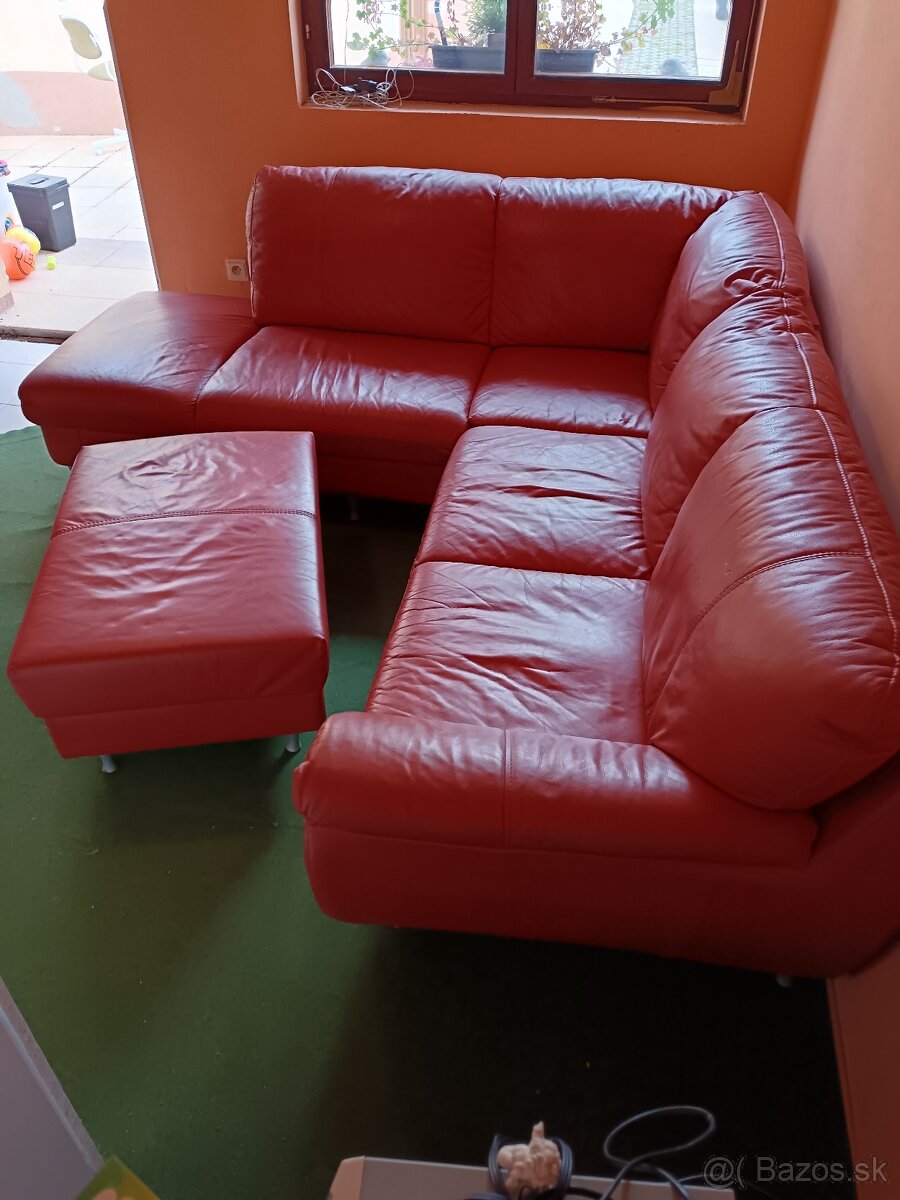 Rohova kozena sedacka - 4