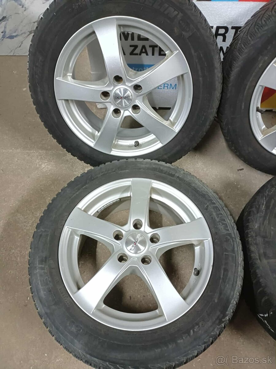 ❄️zimná sada 4ks alu disky 5x112 r16 205/55 r16 - 4
