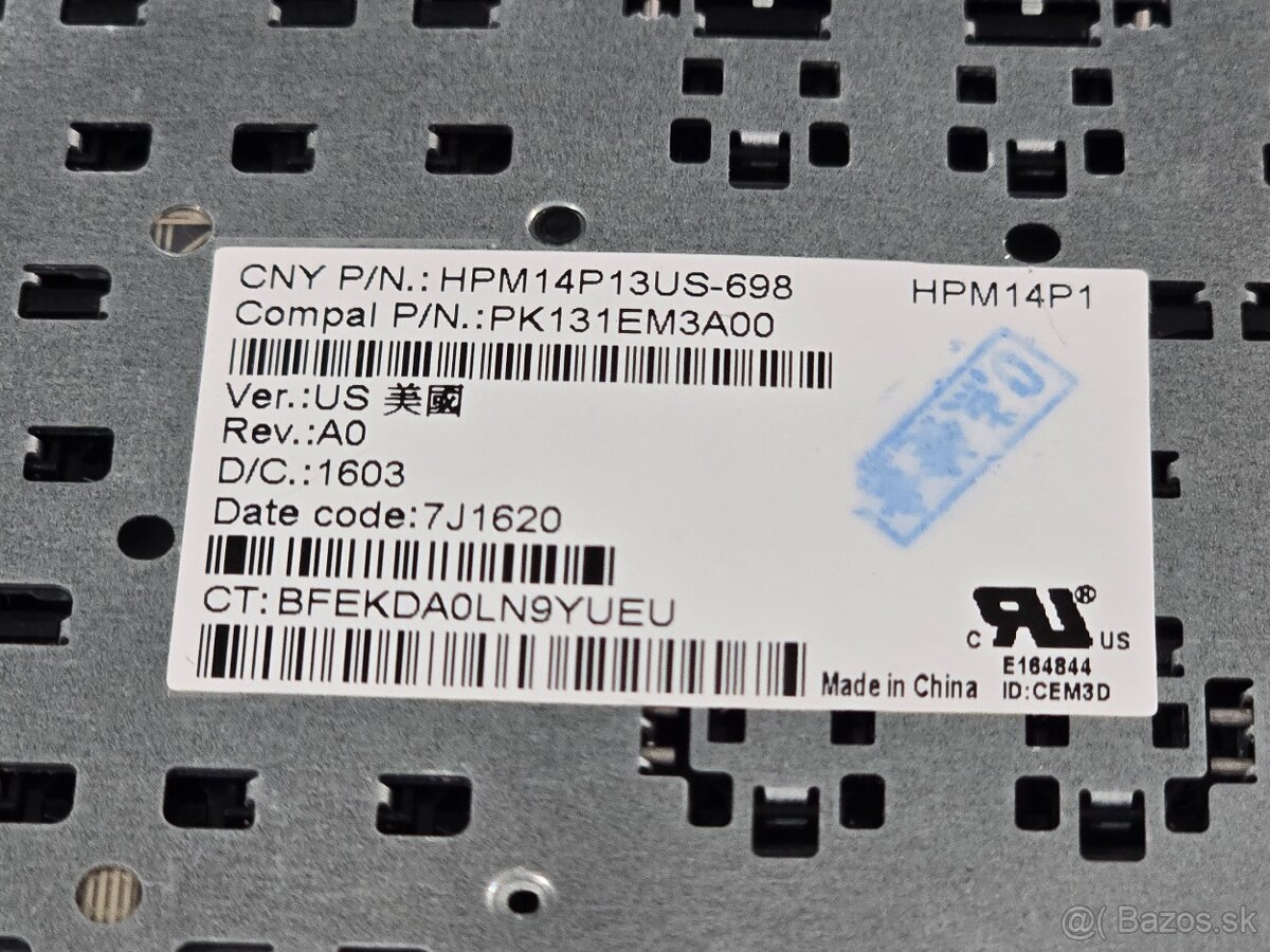 Klavesnica na notebook HP 15e - 4