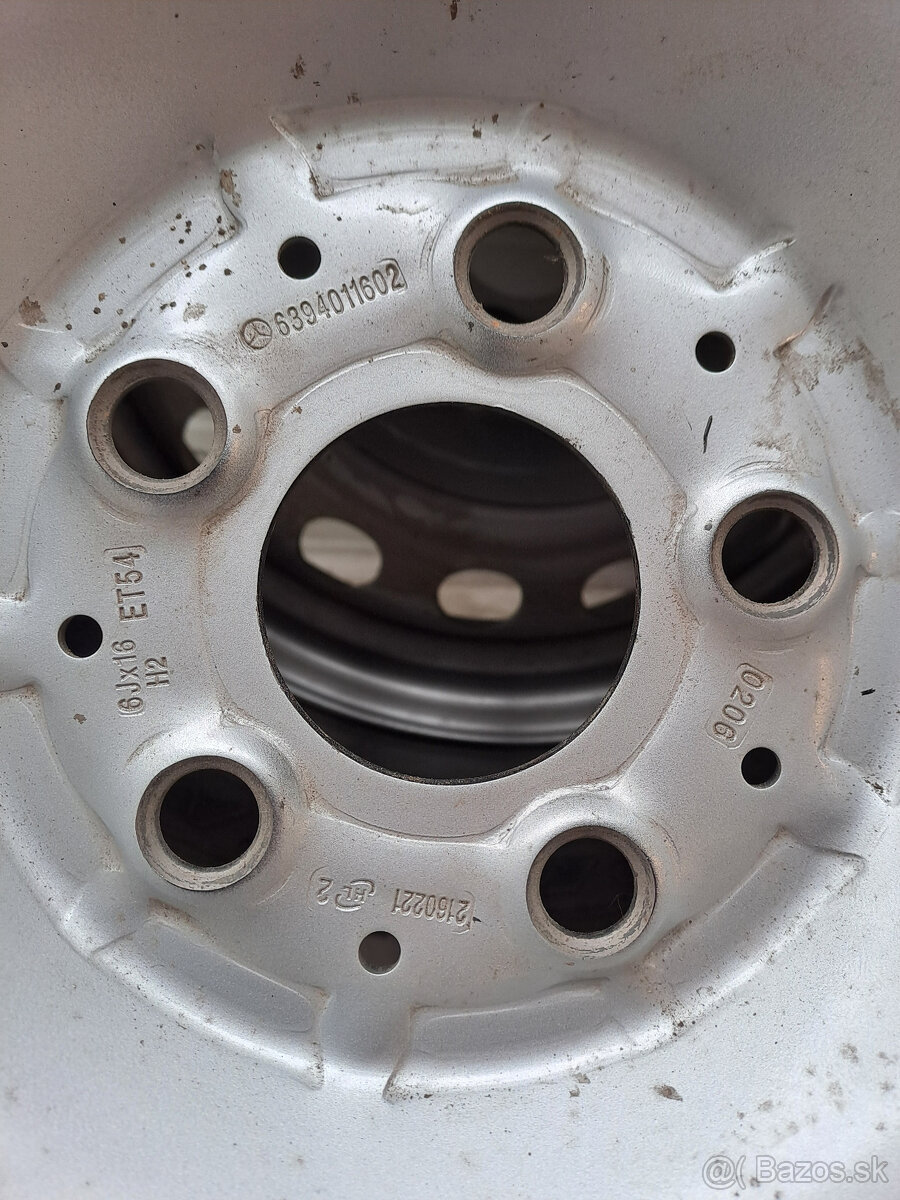 Letné pneu s diskami - Mercedes Vito - 4