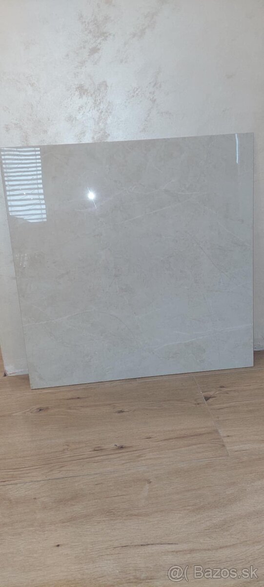 Lesklá gresova dlažba CREAM 60x60cm - 4