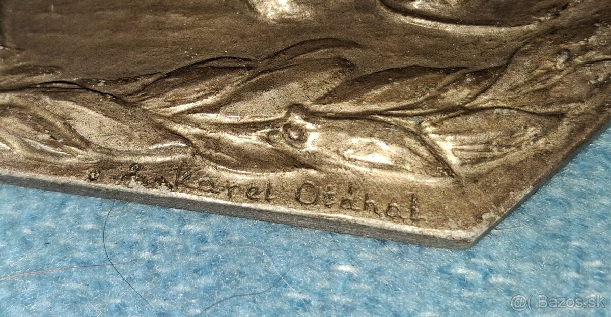 plaketa plastika Karel Otáhal - 4