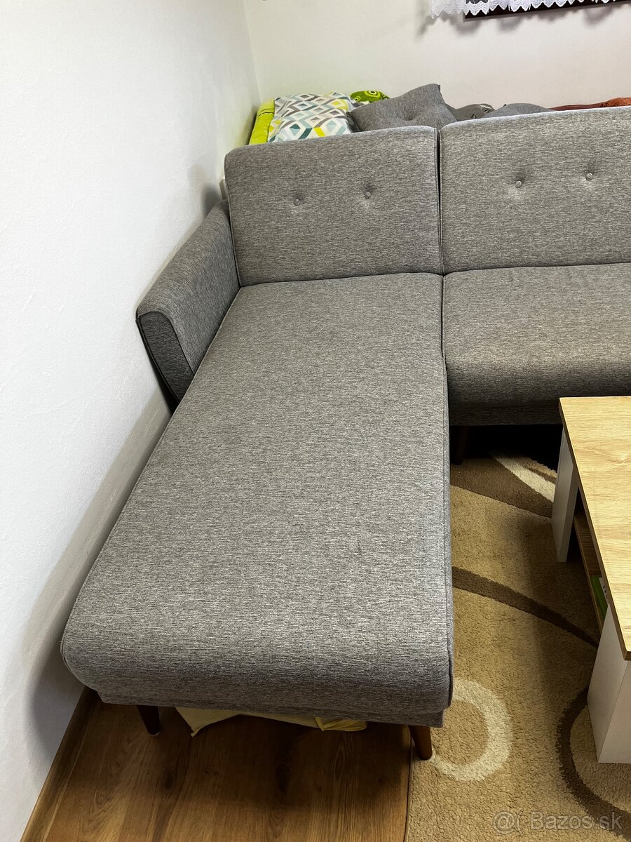 Rozkladatelny rohový gauč - 4
