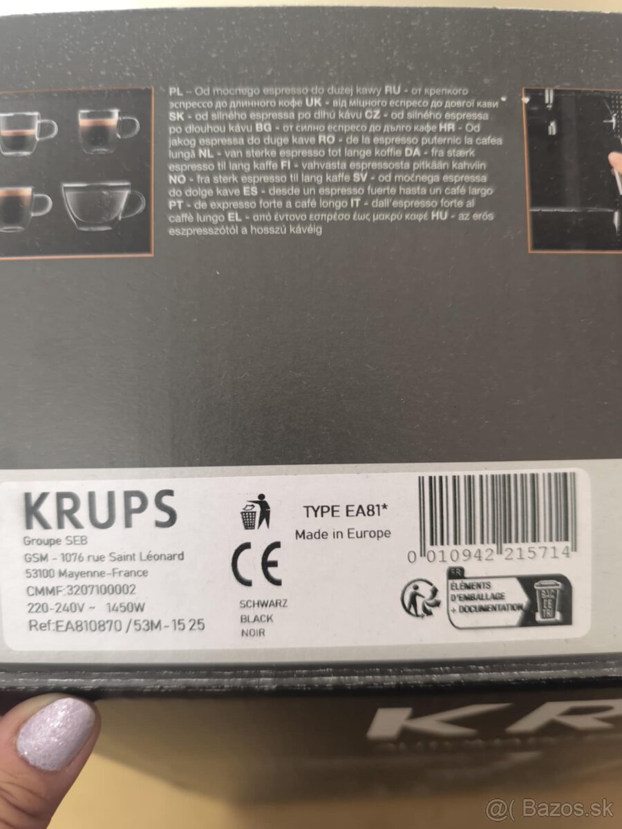 KRUPS EA810B70 Essential Espresso - 4