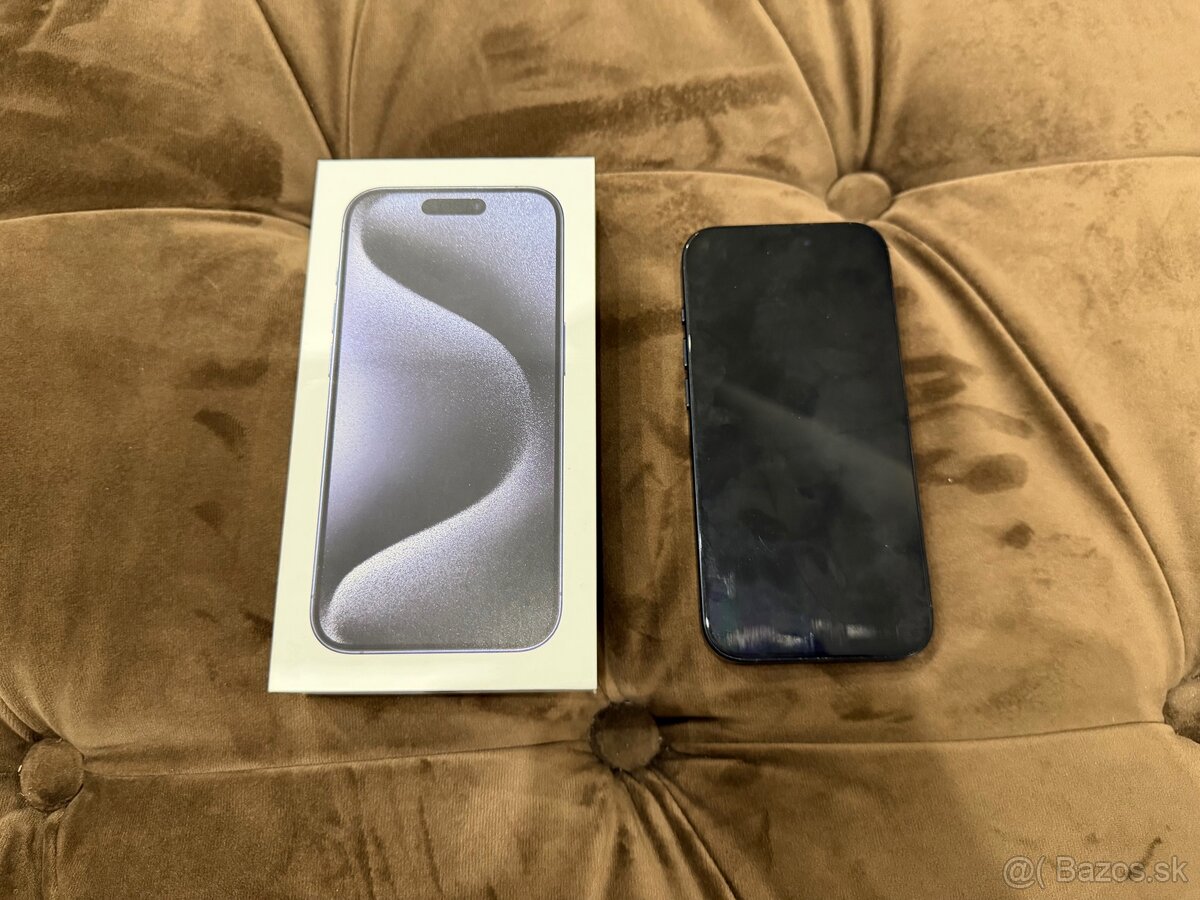 IPHONE 15 Pro Blue Titanium - 4