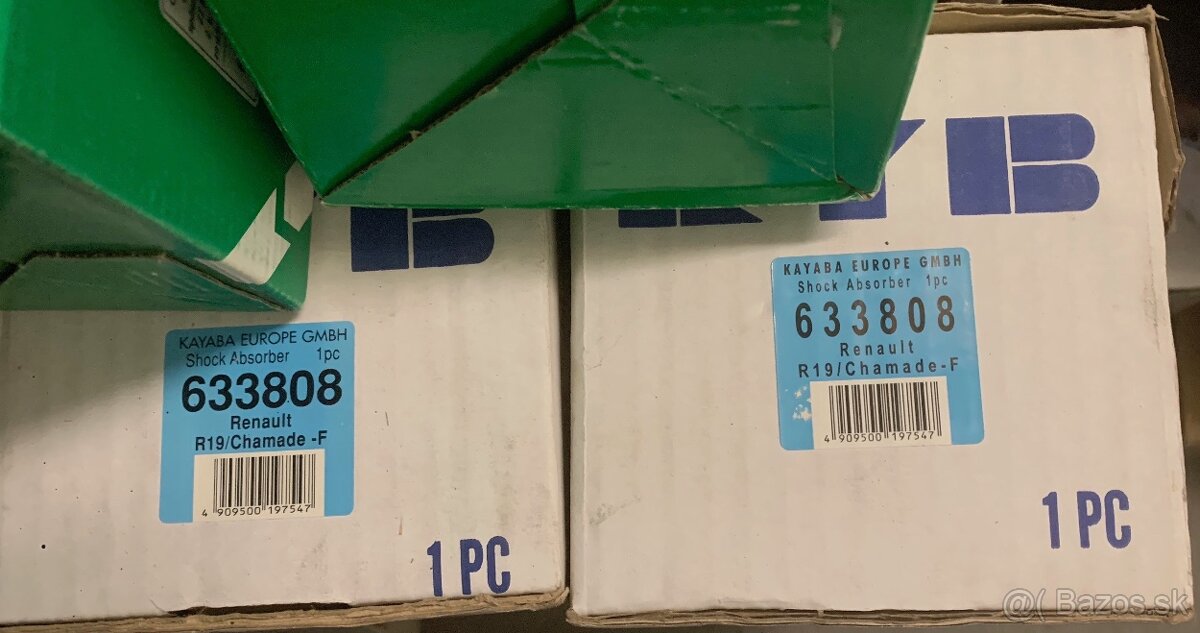 RENAULT 19 tlmice a brzdy, NOVE - 4