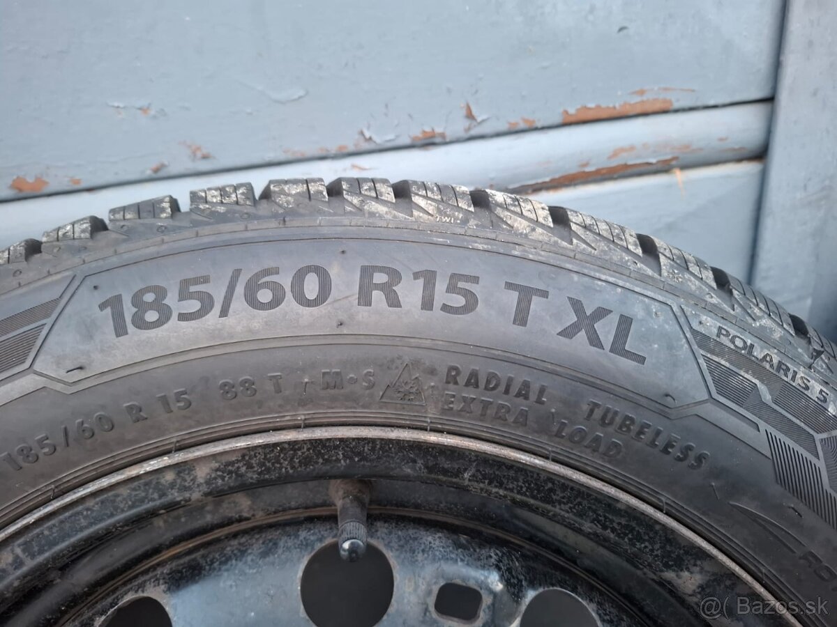 Zimna sada VW GROUP, Barum 185/60 R15 XL,5x100,8 mm, 2024 - 4