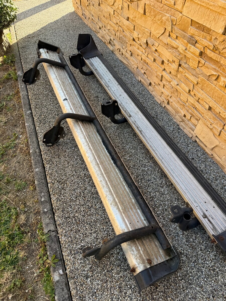 Nášľapy Mitsubushi L2000 - hliník - 4