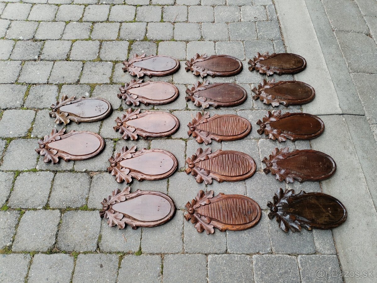 Podložky pod trofeje srncov - 4