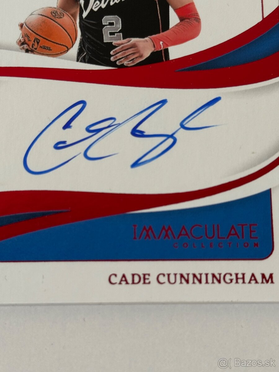 Basketbalova karticka Cade Cunningham - 4