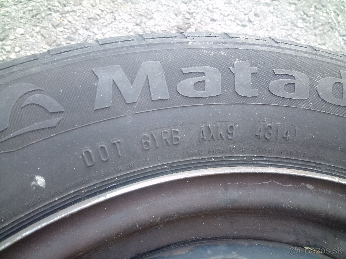 Letné kolesá 195/60 R15 4x108 Ford, Peugeot, Citroen, Opel - 4