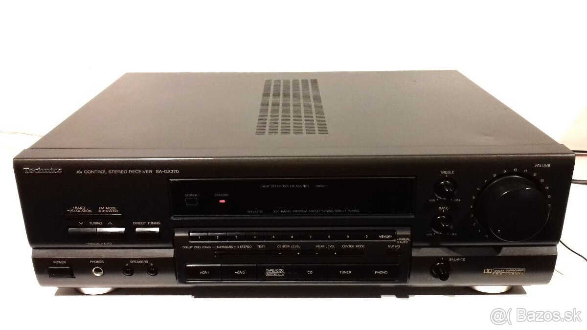 5.1 zvuk =220W Receiver TECHNICS SA-GX370, JAPAN, AR13, AR19 - 4