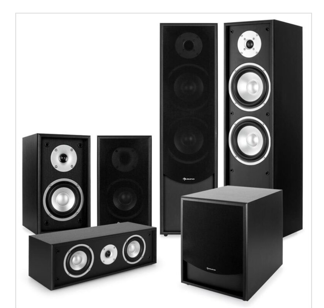 Predám Sony STR-DH590,Auna Black Line, čierne, 5.1 - 4