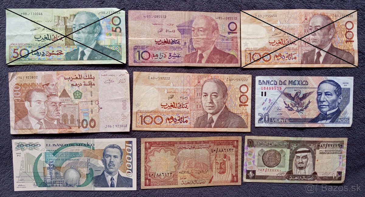 Bankovky z obehu svet 9 - 4