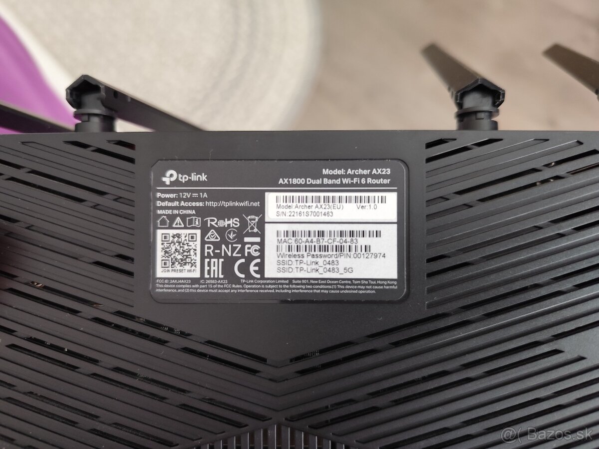 TP-Link Archer AX23 Wifi 6 - 4