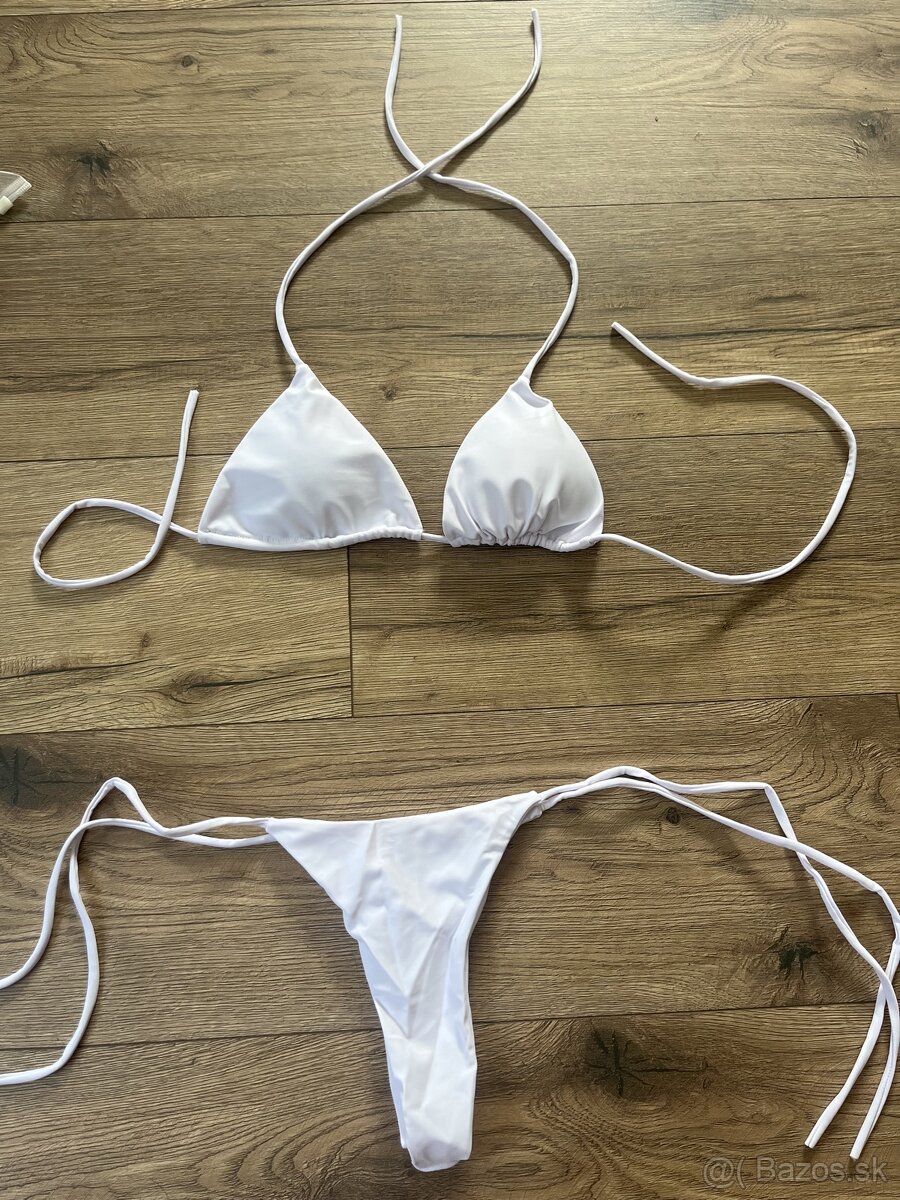 nové dvojdielne plavky, zavazovacie,rôzne velkosti - 4