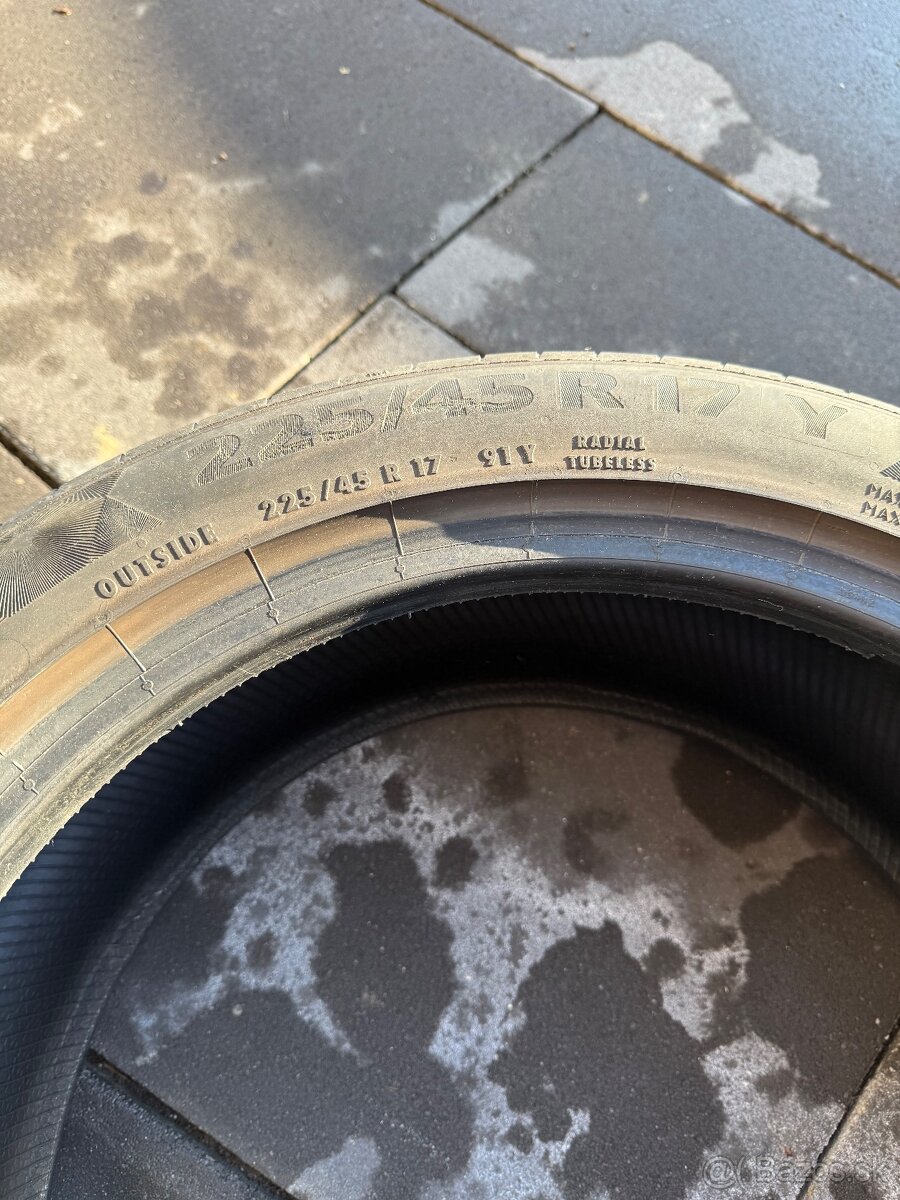 Predám pneumatiky Continental PremiumContact 6 – 2 ks - 4