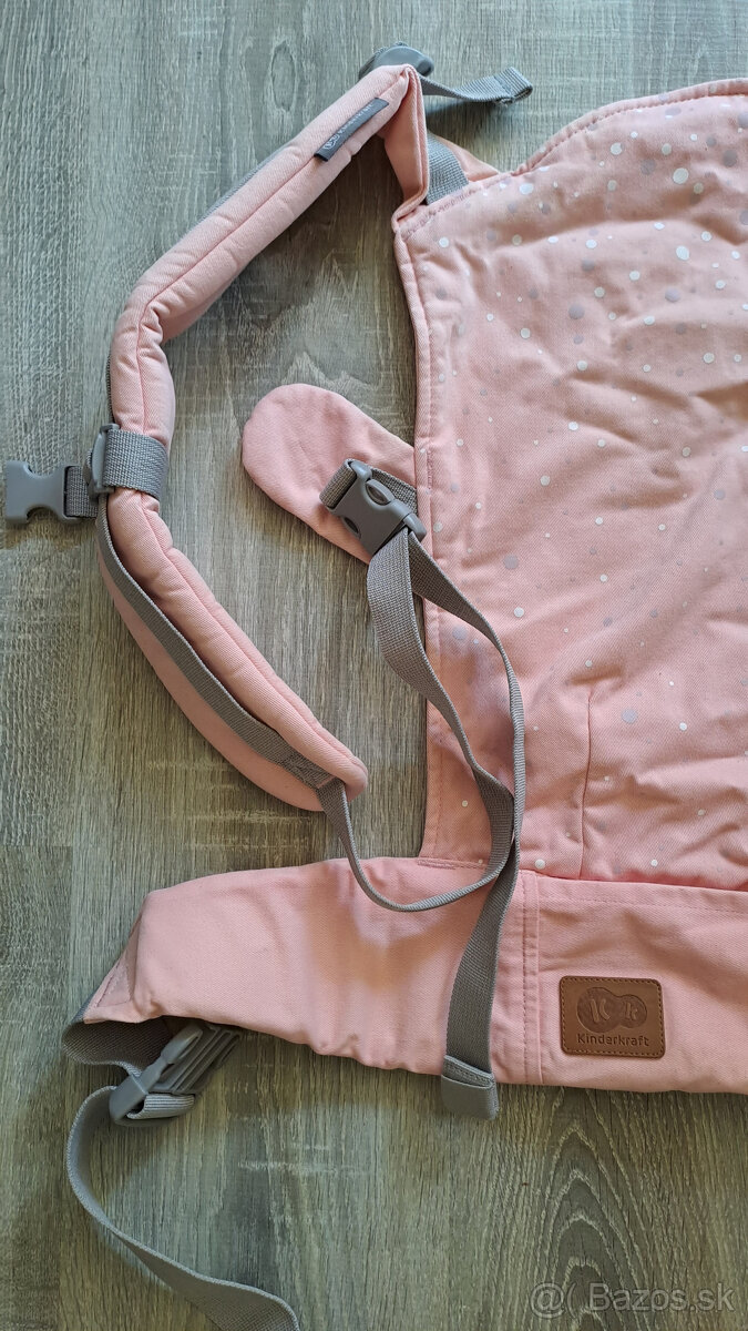 Detský nosič Kinderkraft - ružový - 4