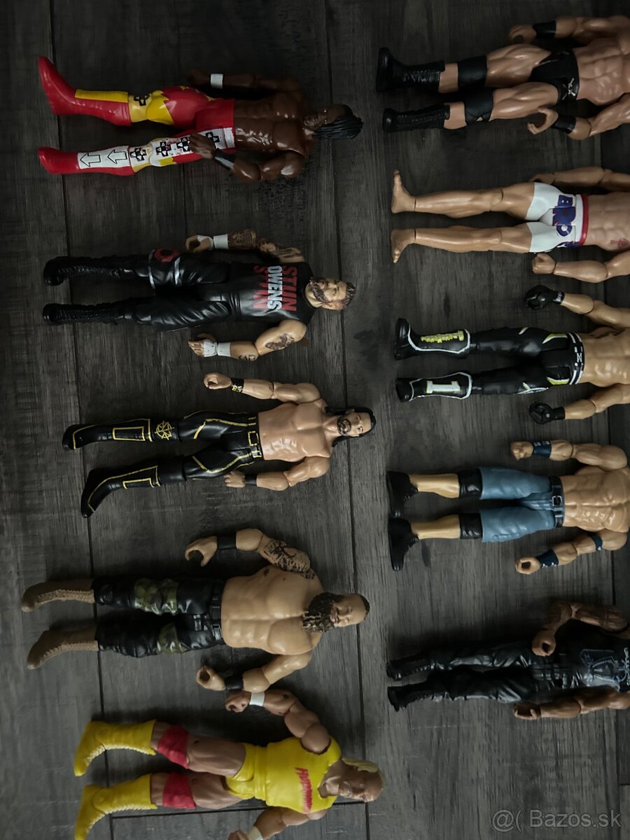 Wwe wrestling figurky mattel/jakks - 4