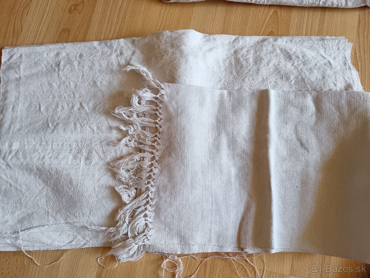 Plátno, tkané uteráky - 4