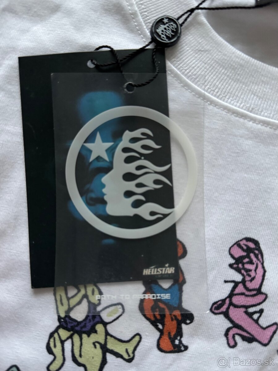 Hellstar biele tričko - 4