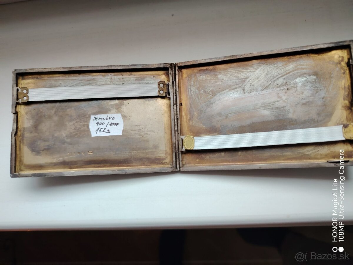 Strieborná tabatierka - 4