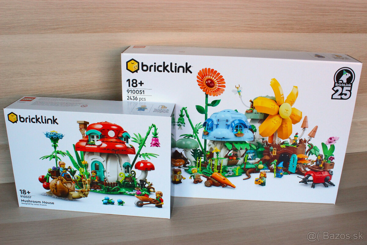 LEGO Bricklink 910051 Houbová vesnice - 4